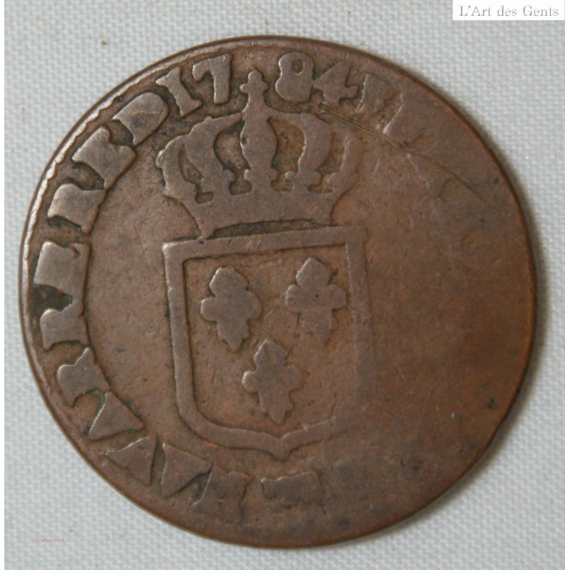 Louis Xvi Sol L Cu Pau Rare