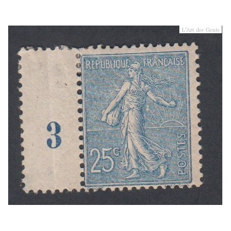 Timbre France Type Semeuse N132 1903 Neuf Cote 80 Euros Lartdesgents