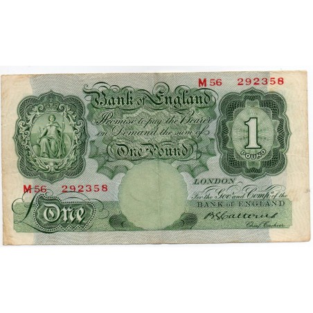 ROYAUME UNI 1 Pound 1929-34 Pick 363b
