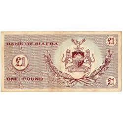 BIAFRA  1 Pound 1967 Pick 2