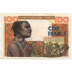 BANQUE CENTRALE ETATS AFRIQUE DE L'OUEST / Sénégal 100 Francs 2 Dec 1964 Pick 701Kc