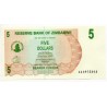 Zimbabwe 5 Dollars 31 Juillet 2007 Pick 38