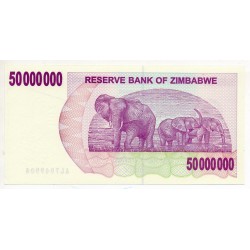 Zimbabwe 50 Million Dollars 30 Juin 2008 Pick 57