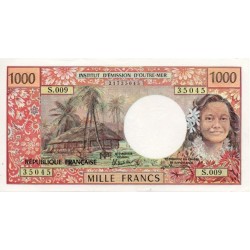 Tahiti 1000 Francs 1985 Pick 27c