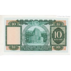 Hong Kong 10 Dollars 31/03/1979 Pick 182h