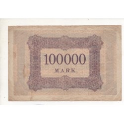 NOTGELD - AACHEN - 100.000 mark - 1923 (A010)