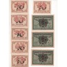 NOTGELD - ARNSTADT - 3 series of 6 (18 different notes) 10 & 25 & 50 pfennig - 1921 (A061)