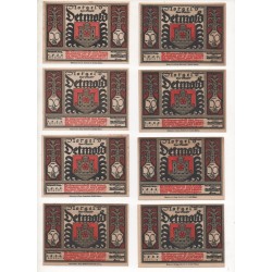 NOTGELD - DELMOLD - 25 notes 50 pfennig - VARIANTE (D013)