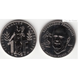 1 FRANC JACQUES RUEFF  1996 ESSAI  SPL/FDC   1F044