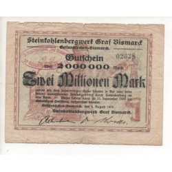 NOTGELD - GELSENKIRCHEN - 2 millionen mark (G017)
