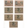 NOTGELD - LUTZHOEFT - 7 different notes - VARIANTE - small numbers (L115)