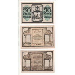 NOTGELD - NORDLINGEN - 10 different notes (N093)