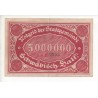 NOTGELD  SCHWABISCH - 5 millionen mark - 1923 (S049)
