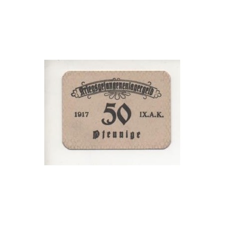 NOTGELD  STUER - 50 pfennig - CAMP PRISONNIER (S205)