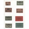 NOTGELD ZITTAU - 8 different notes (Z013 B)