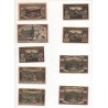 NOTGELD  SACHSA BAD - 9 different notes - different number's color (S007)