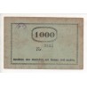 NOTGELD  STÜTZERBACH - 1000 mark - 1923 (S169)