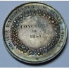 Medaille argent LOUIS PHILIPPE 1er 1841 CONCOURS AGRICULTURE SENLIS