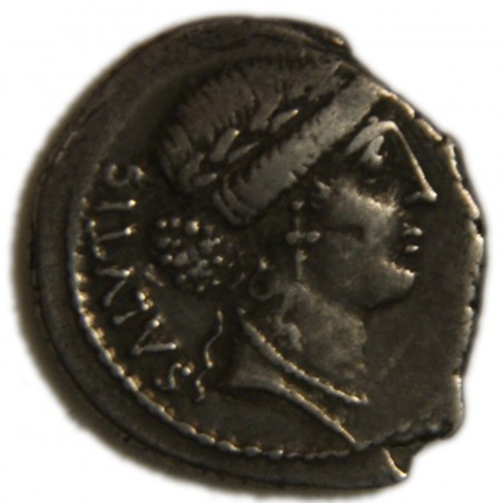 Romaine denier ACILIA 49 AV JC