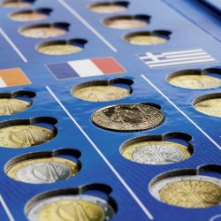 Classeur Numismatique - Noir Collection de pièces de monnaie