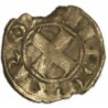 PHILIPPE II dit "PHILIPPE AUGUSTE" Denier parisis PERONNE 1191-99