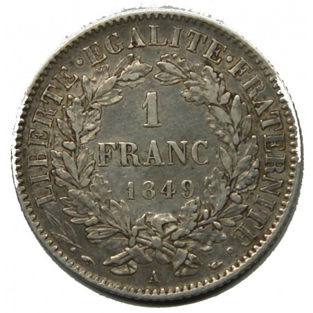 CERES 1 FRANC 1849 A TTB+