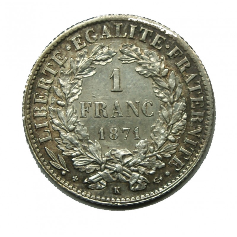 CERES 1 FRANC 1871 K SUP