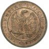 SPLENDIDE - 2 Centimes 1853 d  (petit) PCGS MS64RB
