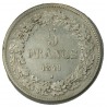 BELGIQUE - LEOPOLD I er 5 Francs 1849 TTB