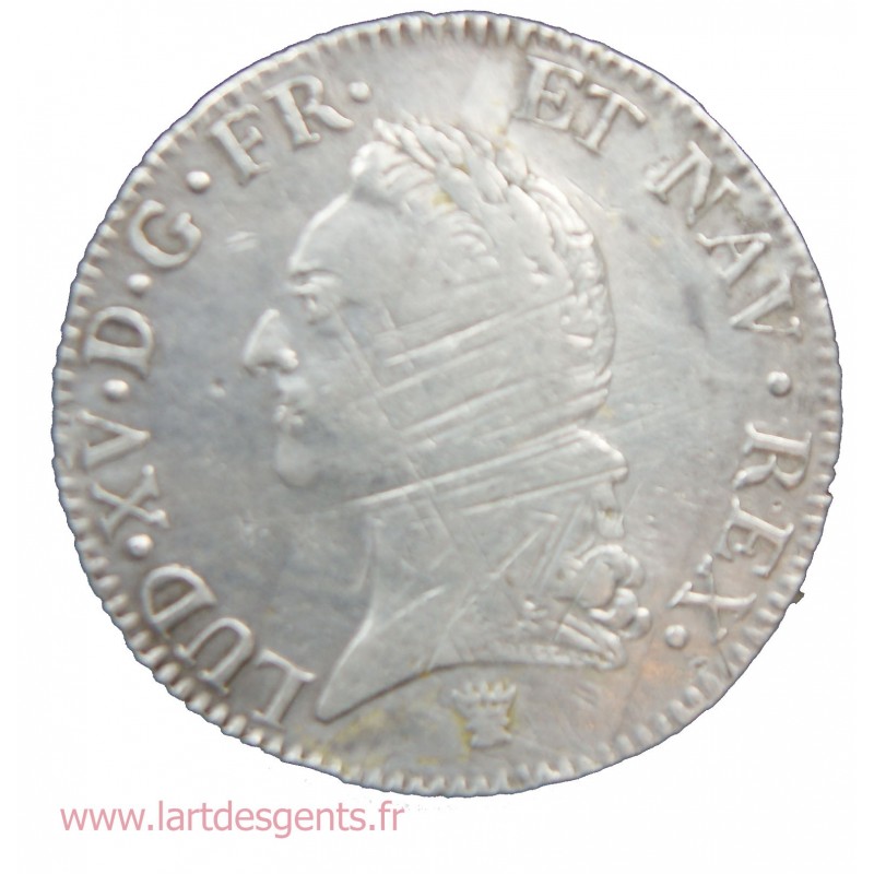 ECU à la vieille tête - Louis XV 1772 I Limoges