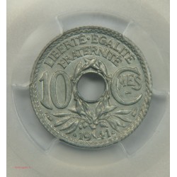 10 centimes, Cmes souligné et millésime avec points 1941 MS66 PCGS FDC