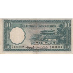 CHINE 10 YUAN 1936