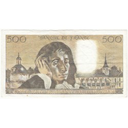 500 Francs PASCAL 05-10-1978 Fayette 71.18