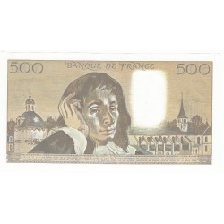 500 Francs PASCAL 02-01-1992 SPL Fayette 71.49
