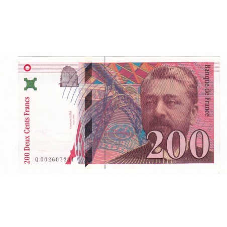 200 Francs EIFFEL  1995 Fayette 75.1