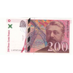 200 Francs EIFFEL  1999 Fayette 75.5 NEUF