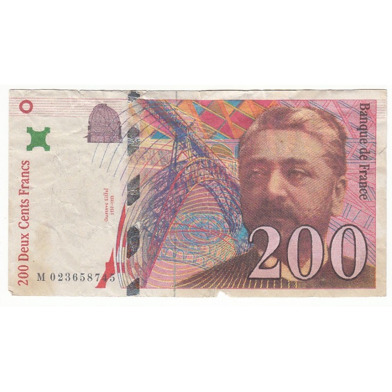 FAUX 200 Francs EIFFEL  1999 Fayette 75.5