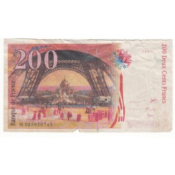 FAUX 200 Francs EIFFEL  1999 Fayette 75.5