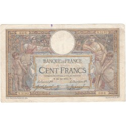 100 Francs LUC OLIVIER MERSON 21-12-1915 Fayette 23.7