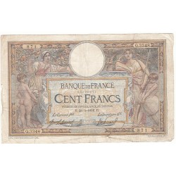 100 Francs LUC OLIVIER MERSON 28-03-1916 Fayette 23.8