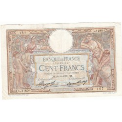 100 Francs LUC OLIVIER MERSON 16-11-1933 Fayette 24-12