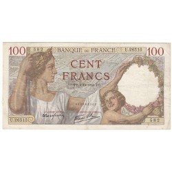 100 FRANCS SULLY 04-12-1941 Fayette 26.62
