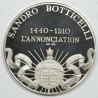 Médaille Argent – SANDRO BOTTICELLI – L' ANNONCIATION