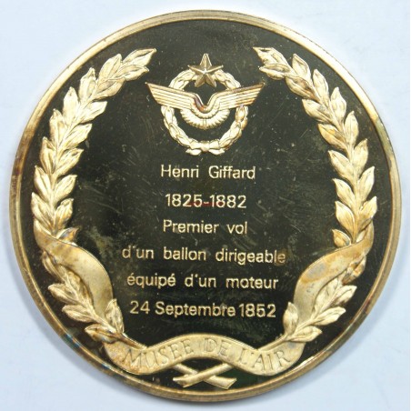 Médaille Vermeil – HENRI GIFFARD – 1825-1882
