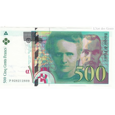 500 FRANCS PIERRE ET MARIE CURIE 1994 SPL Fayette 76.1