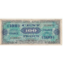 100 FRANCS FRANCE 1944 TTB