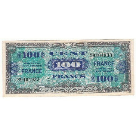 100 FRANCS FRANCE 1944 Série 2