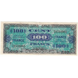 100 FRANCS FRANCE 1944 Série 5