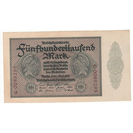 500 000 Mark 1 Mai 1923