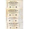 LOT DE 21 REICHSBANKNOTE 100000-500000 MARK 1923